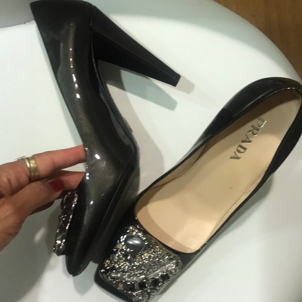 Authentic Prada heels 👠. Slightly used.